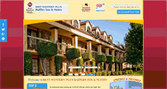 Desktop Screenshot of bestwesternrafflesinn.com